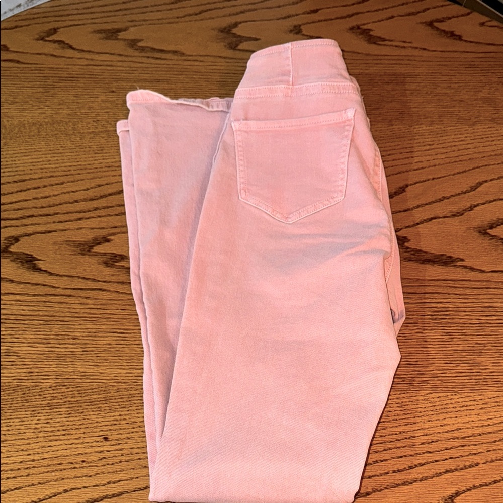 Pink rock& roll denim jeans